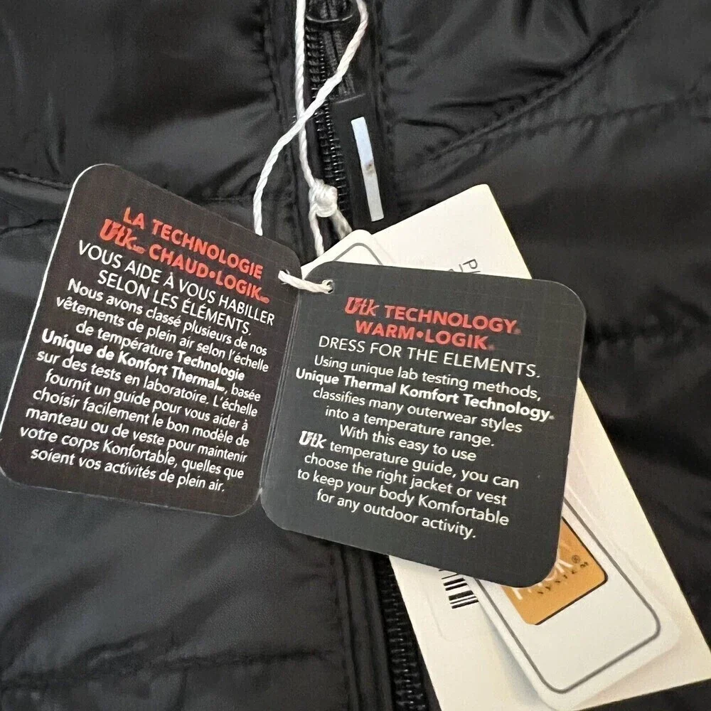 Core‎ 365 Men's Black Prevail Packable Puffer Sendik’s Food Markets Logo  Vest